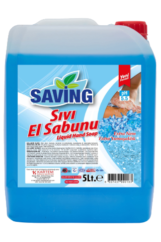 Sıvı El Sabunu Mavi 5 LT.