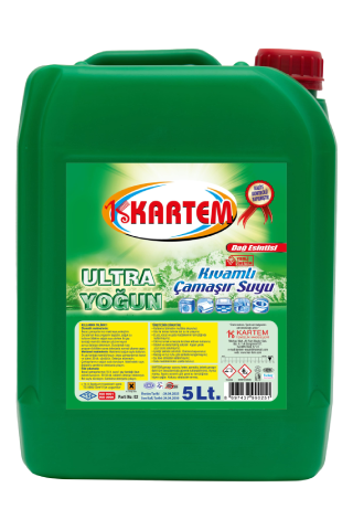 Kıvamlı Çamaşır Suyu Yeşil 5 LT.