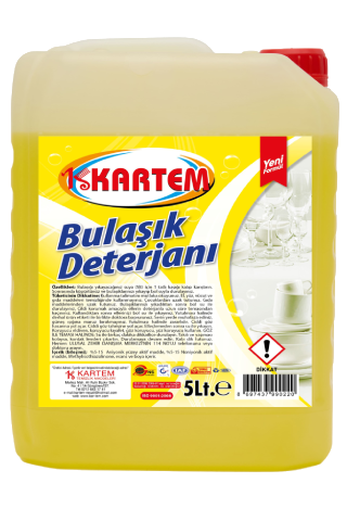 Bulaşık Deterjanı Sarı 5 LT.