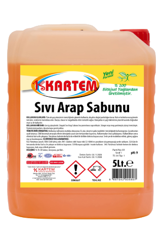 Sıvı Arap Sabunu 5 LT.