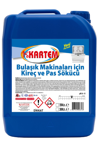 Bulaşık Makinaları için Kireç ve Pas Sökücü 5 LT.